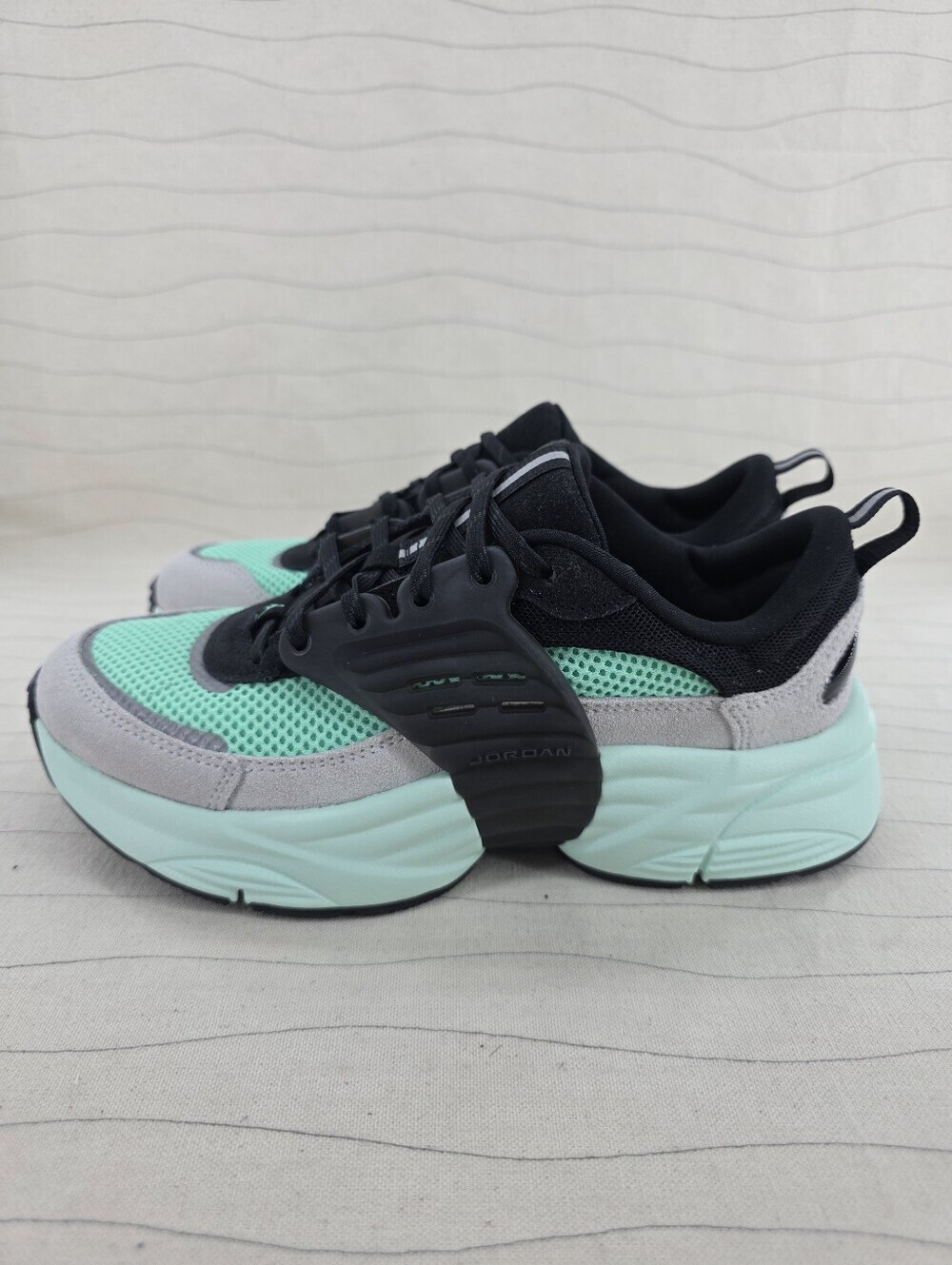 Nike Youth Jordan Trunner O/S GS Black Grey Mint Green Shoes II6531-004 Size 5 - Picture 2 of 10